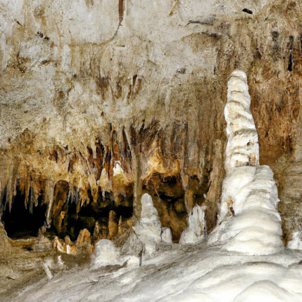 La Cueva De Lechuguilla En Nuevo México Es Una De Las Cuevas De Yeso Más Grandes Y Bellas Del Mundo.