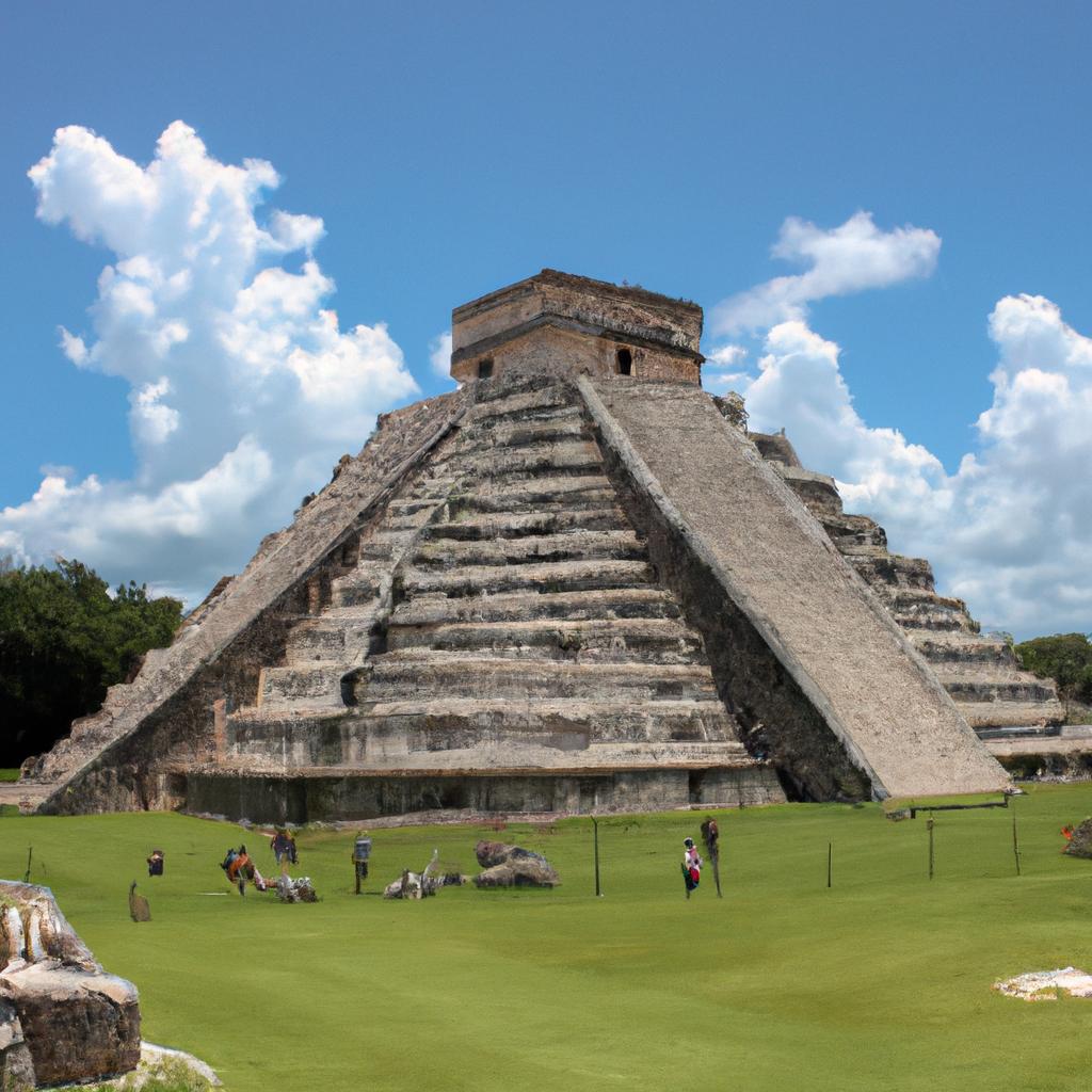 La Cultura Maya Dejó Impresionantes Ciudades Y Monumentos En América Central, Como Tikal En Guatemala Y Chichén Itzá En México.