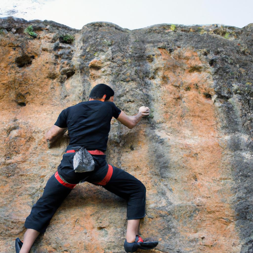 La Escalada En Roca Es Un Ejercicio De Cuerpo Completo Que Mejora La Fuerza Y La Resistencia.