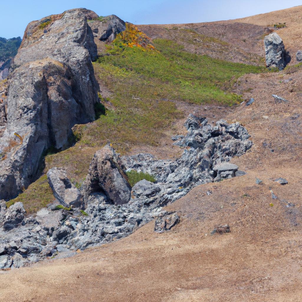 La Falla De San Andrés En California, Estados Unidos, Es Una De Las Fallas Geológicas Más Conocidas Y Estudiadas, Ya Que Marca El Límite Entre Las Placas Tectónicas Del Pacífico Y América Del Norte.