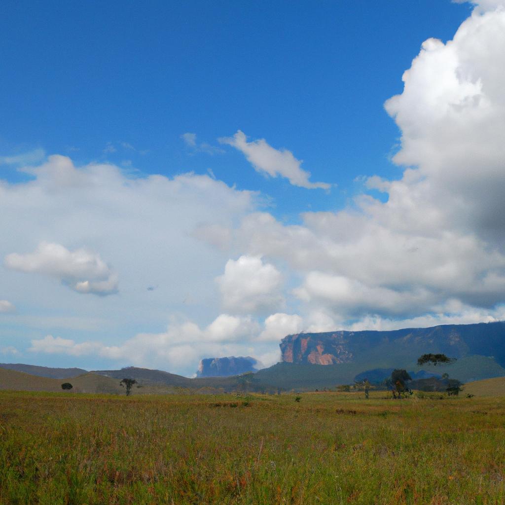 La Gran Sabana, Situada En Venezuela, Es Una De Las Regiones Naturales Más Impresionantes De Sudamérica Con Sus Innumerables Tepuyes.