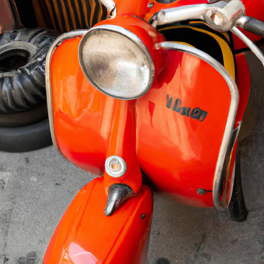 La Motocicleta Vespa Fue Utilizada Por Primera Vez Para Carreras En 1949.