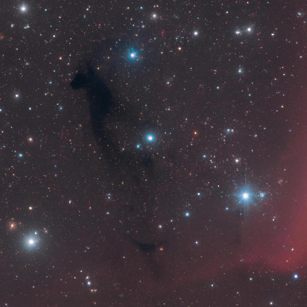 La Nebulosa De La Cabeza De Caballo Es Una Nebulosa Oscura En Forma De Cabeza De Caballo Que Se Encuentra En La Constelación De Orión.