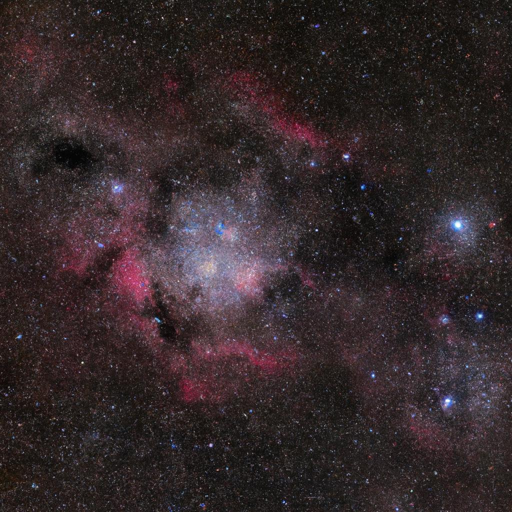 La Nebulosa De La Tarántula, Ubicada En La Gran Nube De Magallanes, Es Una De Las Regiones De Formación Estelar Más Activas Y Masivas Conocidas.