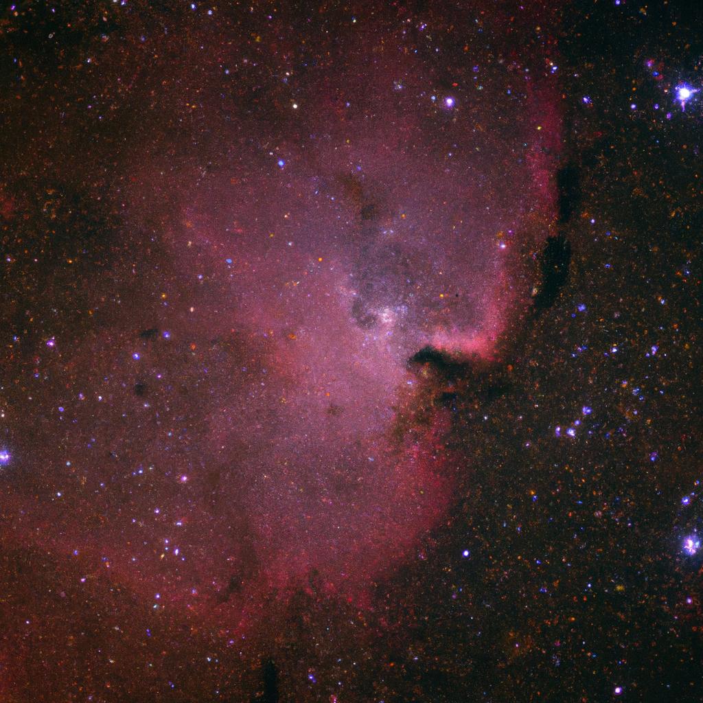 La Nebulosa Del Cisne, También Conocida Como La Nebulosa Del Pelícano, Es Una Región De Formación Estelar Ubicada En La Constelación Del Cisne.