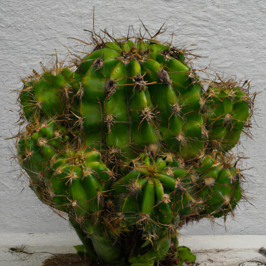 La Planta De Cactus Es Conocida Por Su Capacidad Para Sobrevivir En Ambientes áridos Y Secos Debido A Su Capacidad De Almacenar Agua En Sus Tejidos.