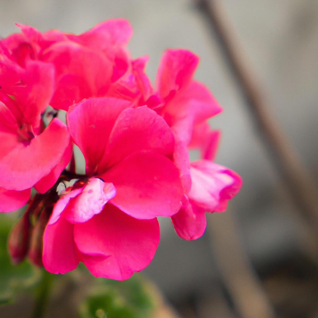 La Planta De Geranio Es Valorada Por Sus Flores Coloridas Y Su Aroma Distintivo. Se Utiliza En La Jardinería Y En La Fabricación De Perfumes Y Aceites Esenciales.