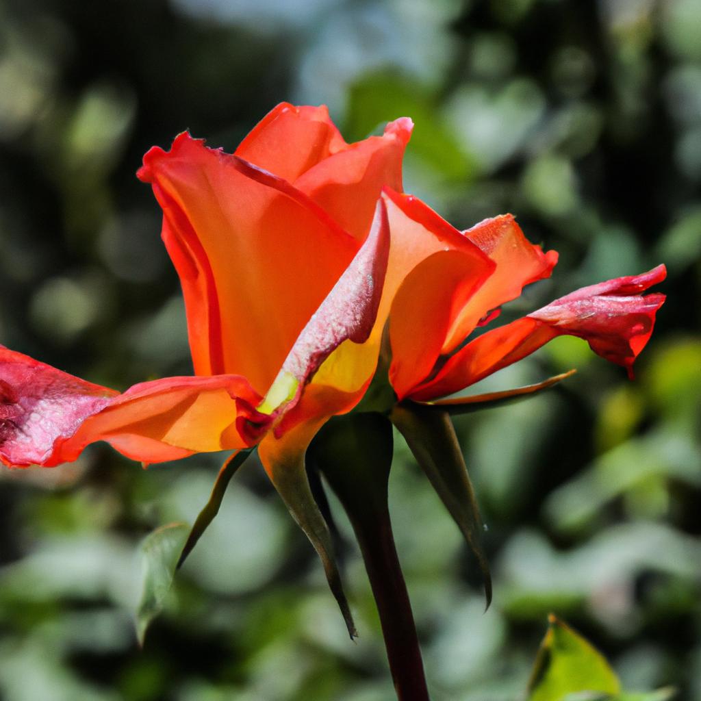 La Planta De Rosa Es Conocida Por Sus Hermosas Flores Y Su Fragancia Distintiva. Hay Miles De Variedades De Rosas En Una Amplia Gama De Colores.