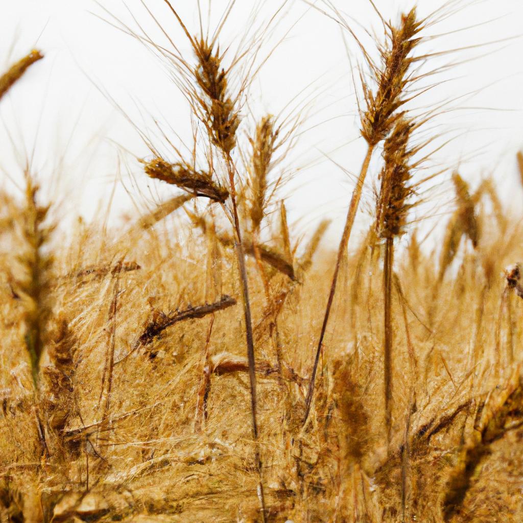 La Planta De Trigo Es Una De Las Principales Fuentes De Alimento En El Mundo Y Se Utiliza Para Hacer Una Variedad De Productos Como Pan, Pasta Y Cereales.