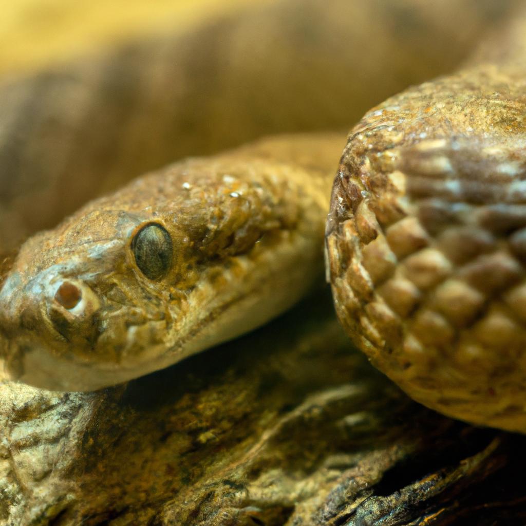 La Serpiente Cascabel Es Venenosa Y Se Encuentra En América Del Norte. Su Cascabel En La Cola Produce Un Sonido De Advertencia.