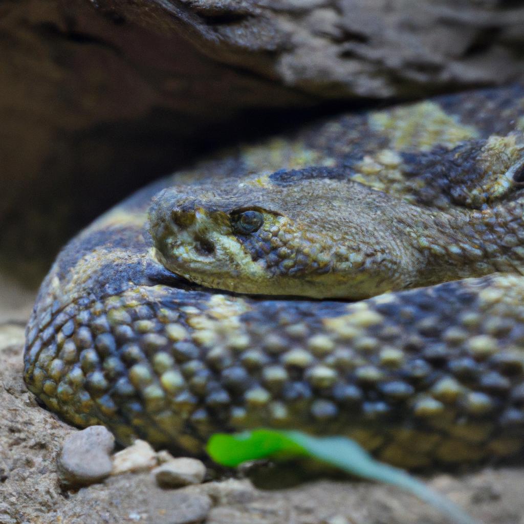 La Serpiente De Cascabel Es Venenosa Y Tiene Un Cascabel En La Punta De La Cola Que Produce Un Sonido De Advertencia.