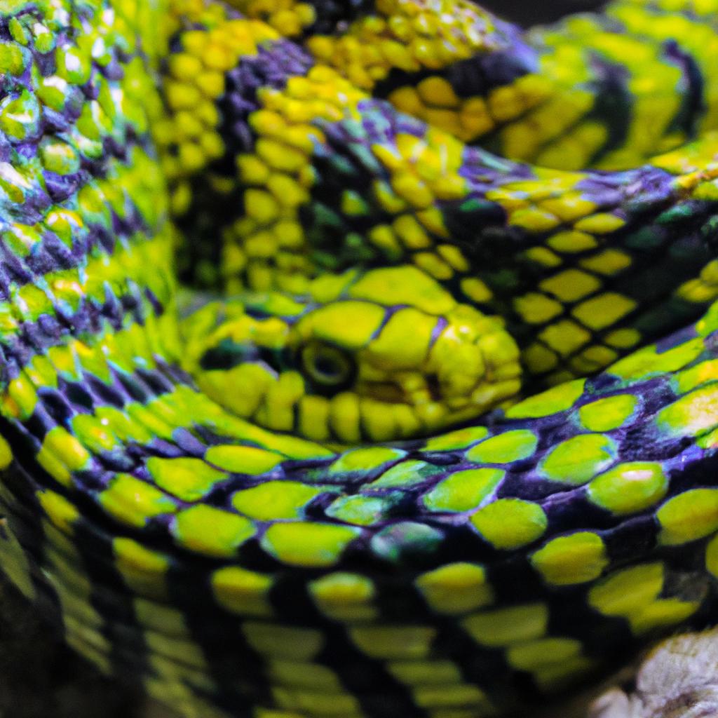 La Serpiente De Coral Tiene Colores Brillantes Y Llamativos Como Advertencia De Su Veneno Letal.