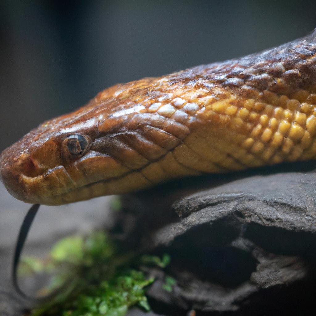 La Serpiente Taipán Del Interior Es Una De Las Serpientes Más Venenosas Del Mundo Y Se Encuentra En Australia Central.