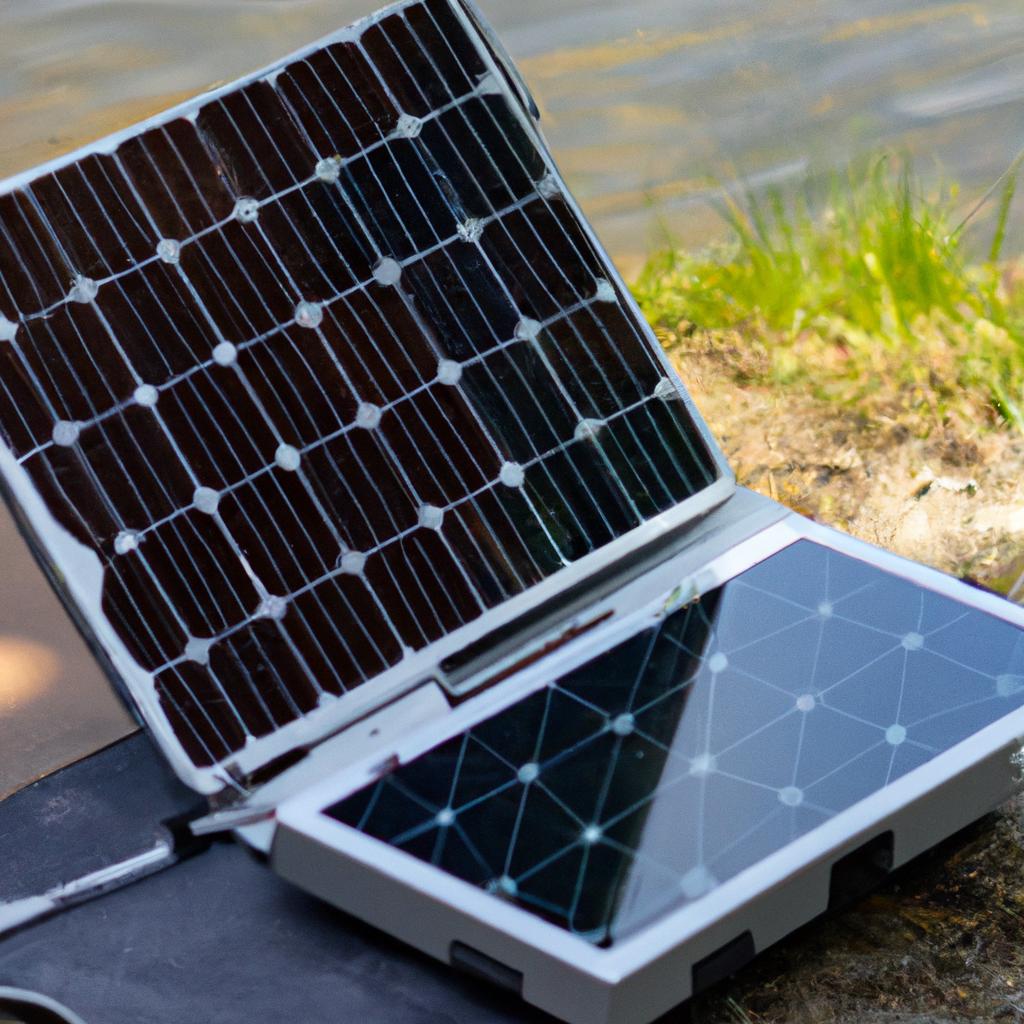 La Tecnología De Carga Solar Permite Cargar Dispositivos Electrónicos Utilizando La Energía Del Sol De Manera Portátil Y Sostenible.