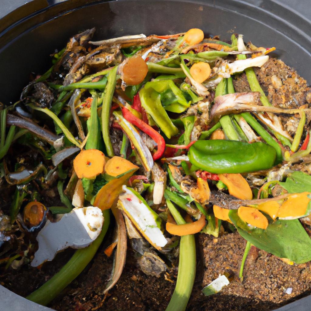 La Tecnología De Compostaje En El Hogar Permite Convertir Los Residuos De Alimentos En Compost, Que Se Puede Utilizar Como Fertilizante Natural En El Jardín.