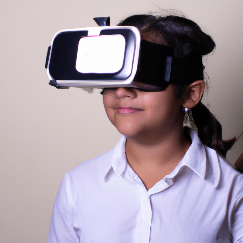 La Tecnología De Realidad Virtual Se Está Utilizando En El ámbito De La Educación Para Crear Experiencias Inmersivas Y Mejorar El Aprendizaje De Los Estudiantes.