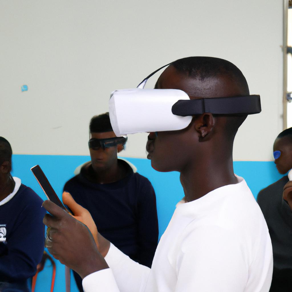 La Tecnología De Realidad Virtual Se Está Utilizando En El ámbito De La Educación Para Crear Experiencias Inmersivas Y Mejorar El Aprendizaje De Los Estudiantes.