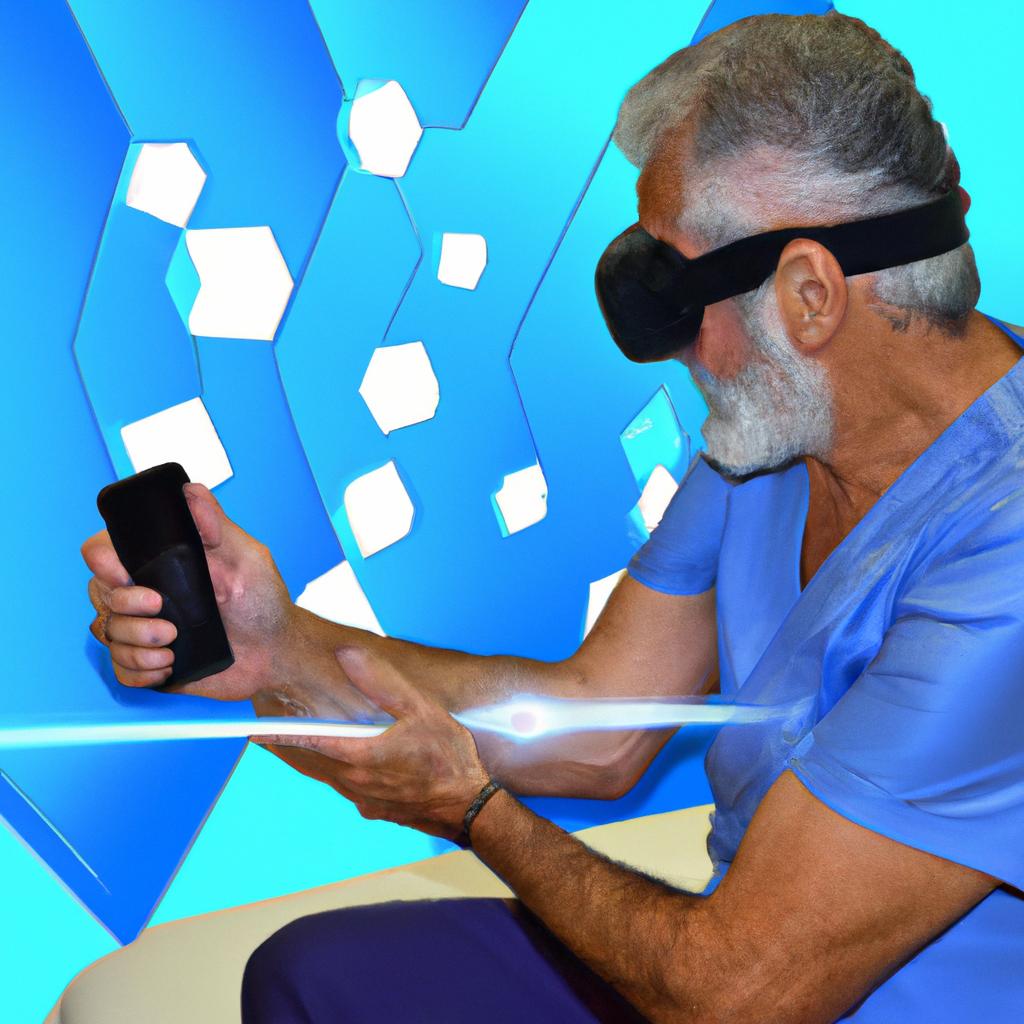 La Tecnología De Realidad Virtual Se Utiliza En Aplicaciones De Terapia Y Rehabilitación, Permitiendo A Los Pacientes Experimentar Entornos Virtuales Controlados Para Mejorar Su Bienestar.