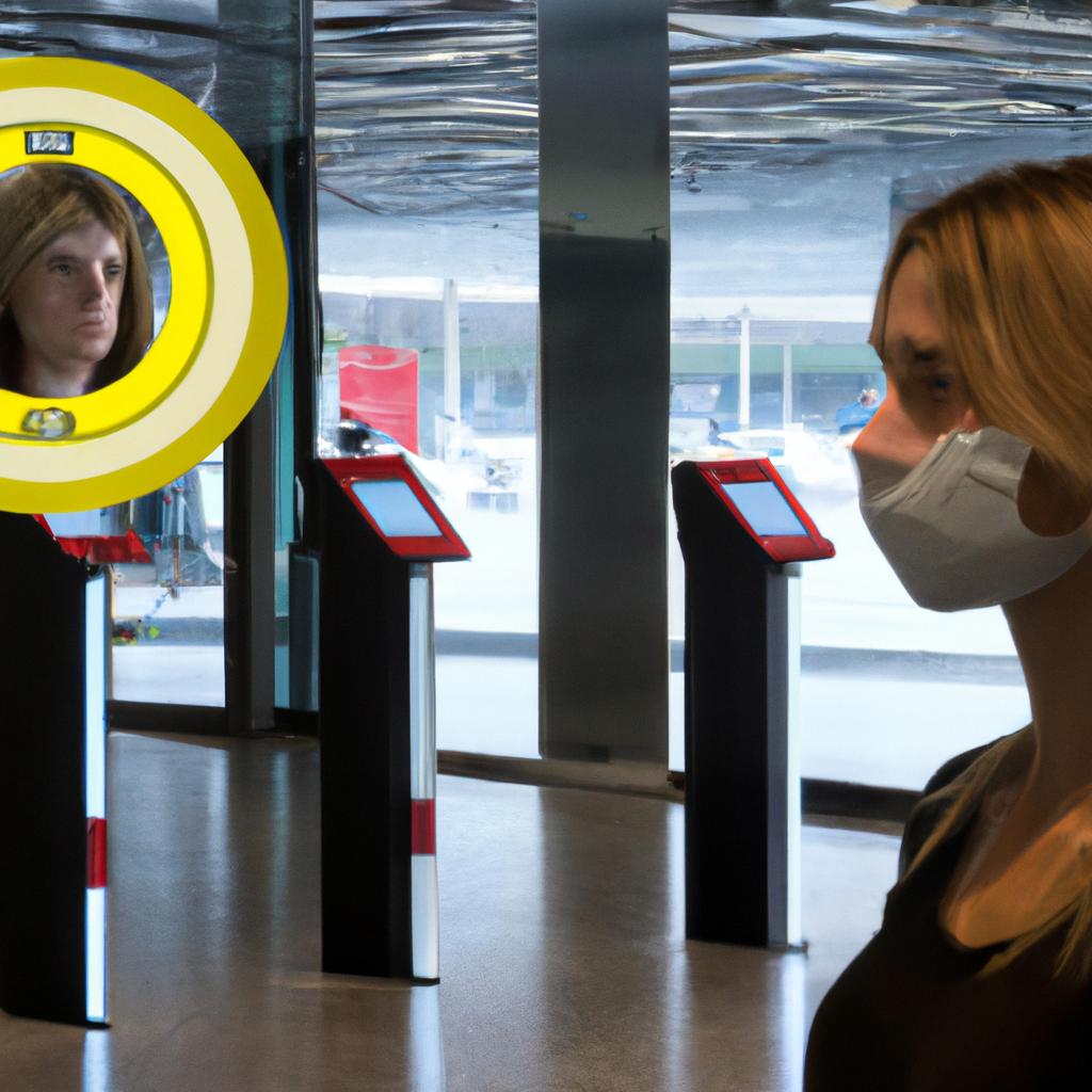 La Tecnología De Reconocimiento Facial Se Está Utilizando En Aeropuertos Para Agilizar Los Controles De Seguridad Y Mejorar La Experiencia De Los Pasajeros.