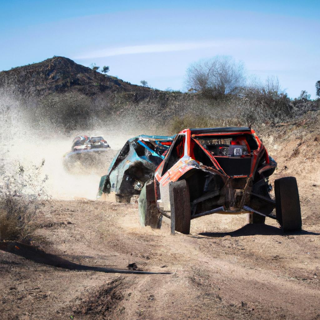 Las Carreras De Baja 1000 Son Una Carrera De Off-road Que Se Realiza En La Península De Baja California, México.