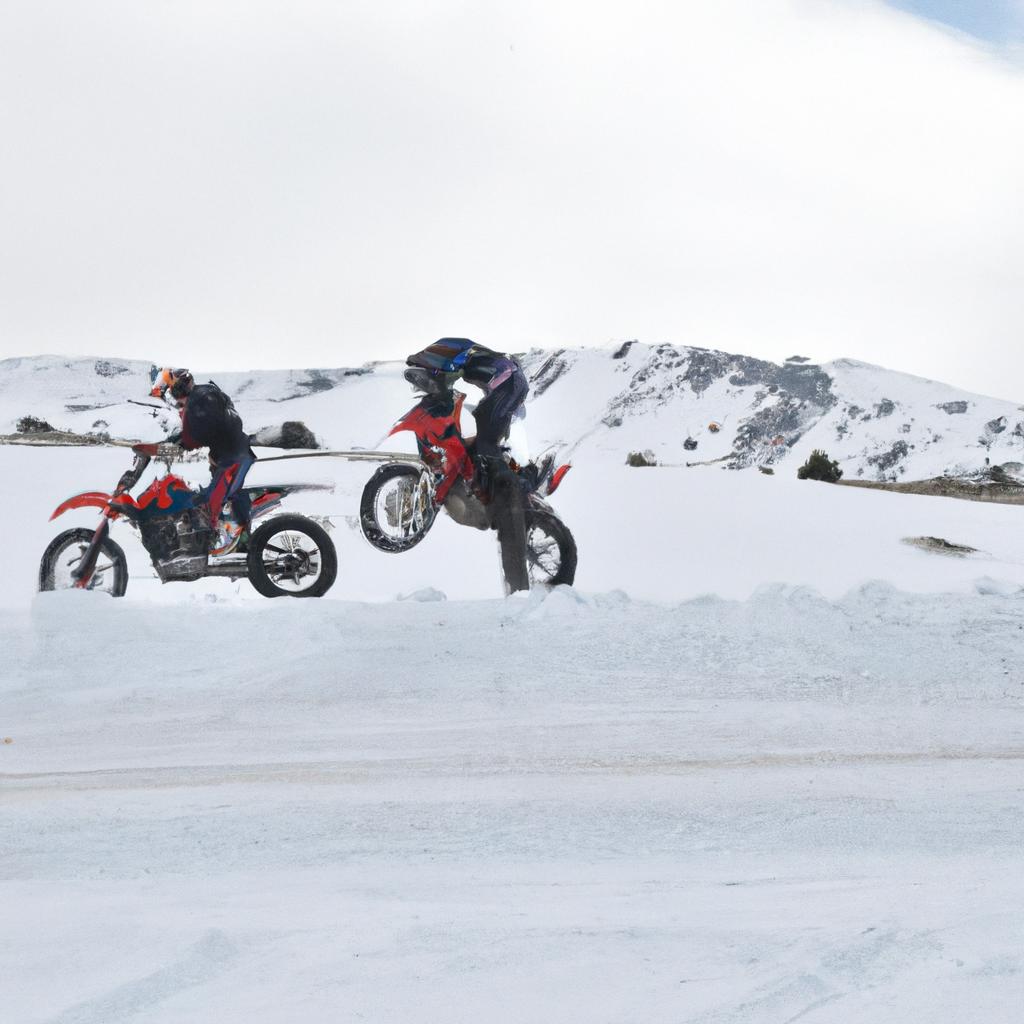 Las Carreras De Motos De Nieve Pueden Tener Lugar En Circuitos Ovalados O En Terrenos Off-road.