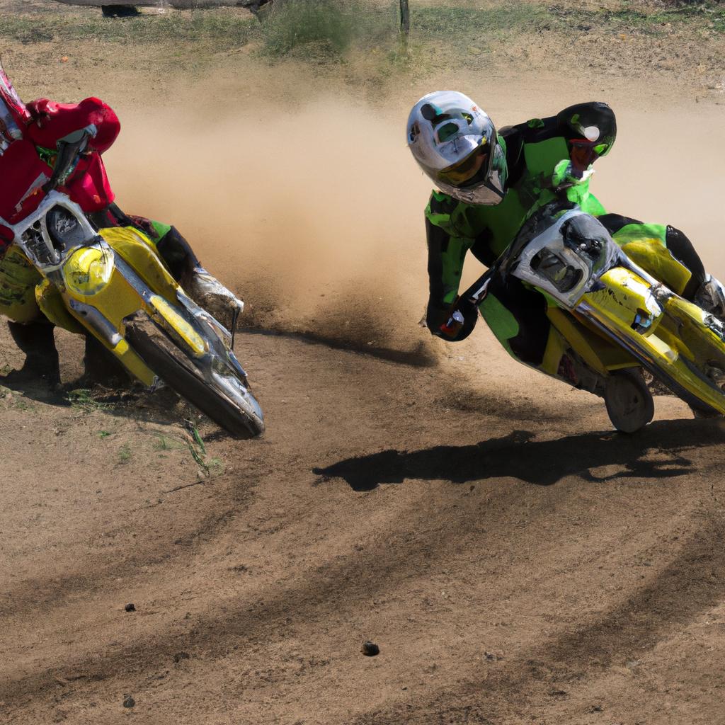 Las Carreras De Motos De Velocidad Se Realizan En Circuitos Ovalados De Tierra O Arcilla.