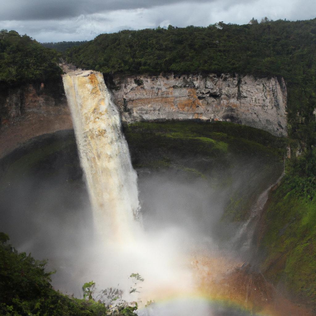 Las Cataratas Kaieteur En Guyana Son Las Cataratas De Un Solo Salto Más Altas Del Mundo.