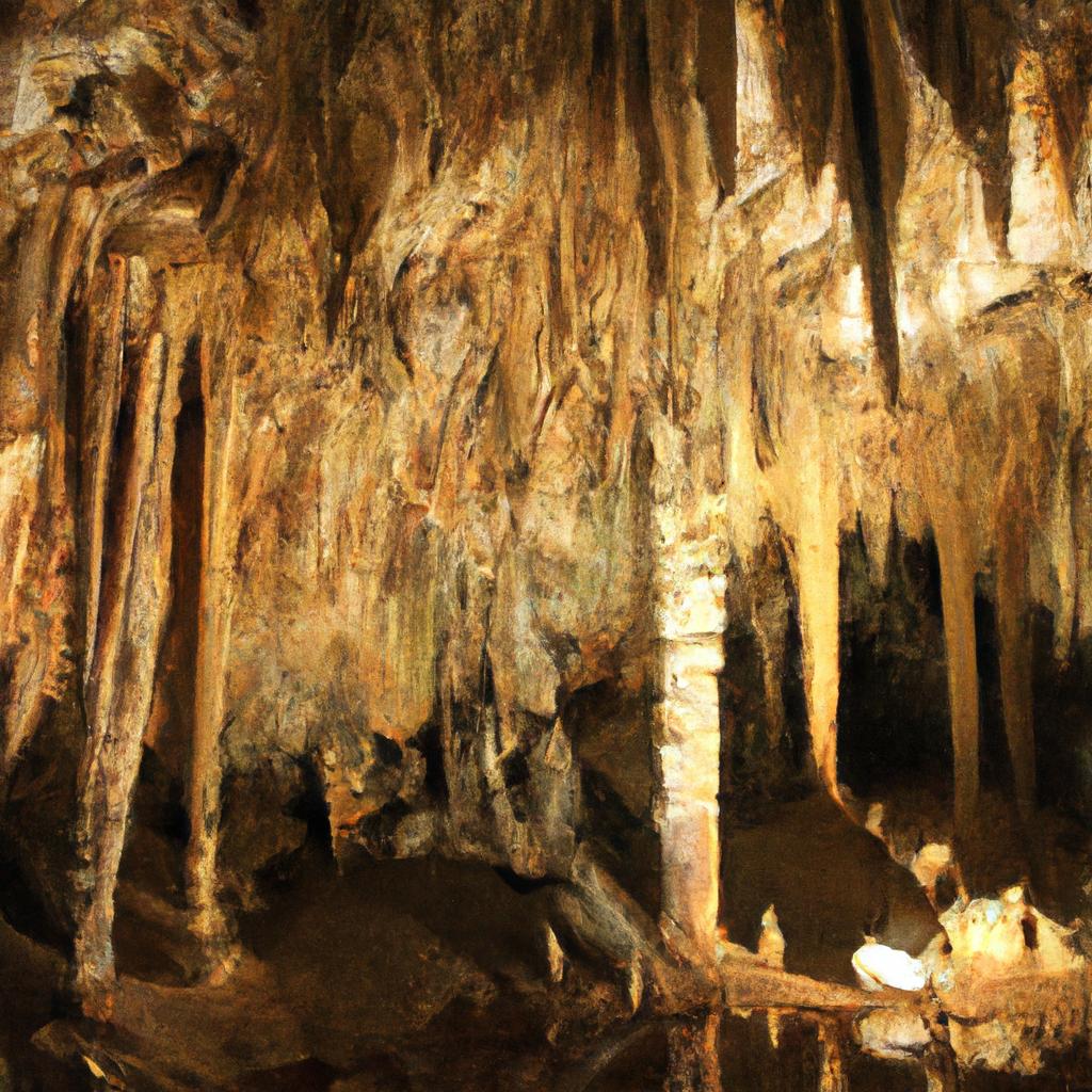 Las Cuevas De Luray En Virginia Estados Unidos Son Famosas Por Sus Increíbles Formaciones De 7945