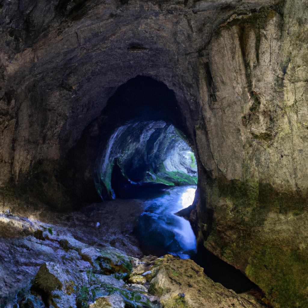 Las Cuevas De Skocjan, En Eslovenia, Son Un Sistema De Cuevas Subterráneas Con Un Cañón Y Un Puente Natural Que Ha Sido Declarado Patrimonio De La Humanidad Por La UNESCO.