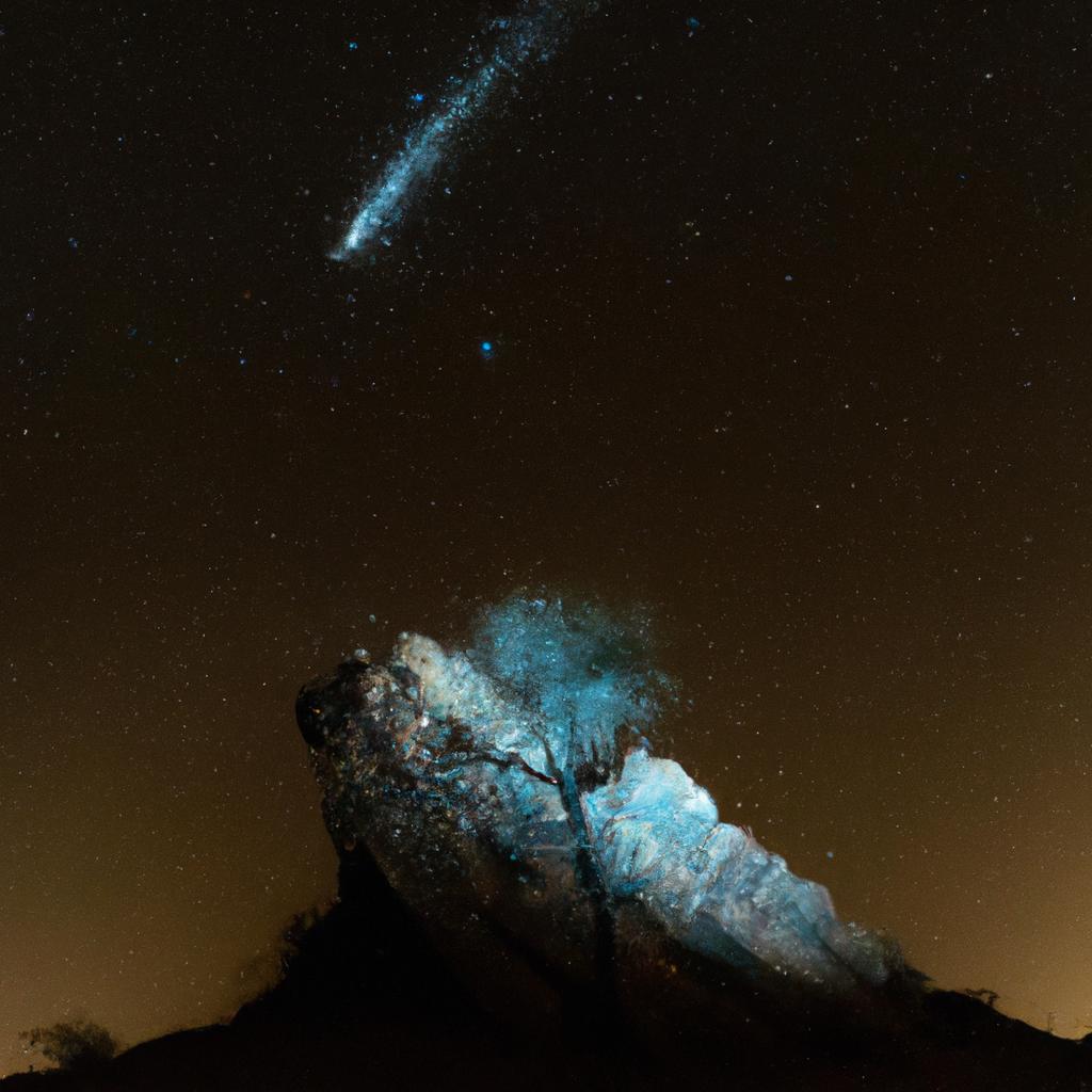 Las Estrellas Fugaces, También Conocidas Como Meteoros, Son Pequeñas Partículas De Polvo Que Ingresan A La Atmósfera De La Tierra Y Se Queman, Creando Un Destello Luminoso En El Cielo.