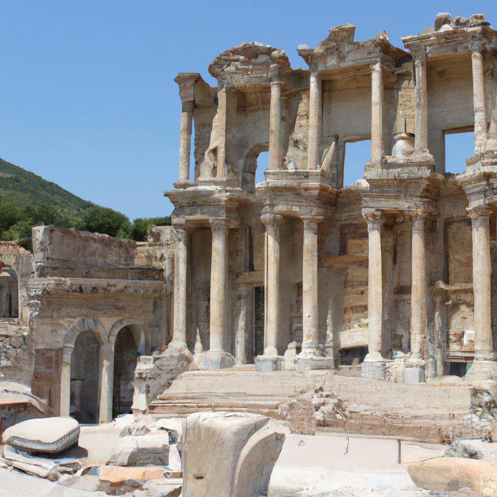 Las Excavaciones En El Sitio De La Antigua Ciudad De Éfeso En Turquía Han Revelado Impresionantes Estructuras, Como El Templo De Artemisa Y La Biblioteca De Celso.