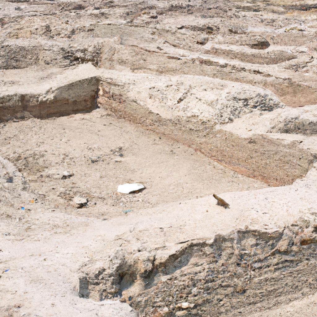 Las Excavaciones En El Sitio De Mohenjo-Daro En Pakistán Han Proporcionado Información Sobre La Antigua Civilización Del Valle Del Indo.