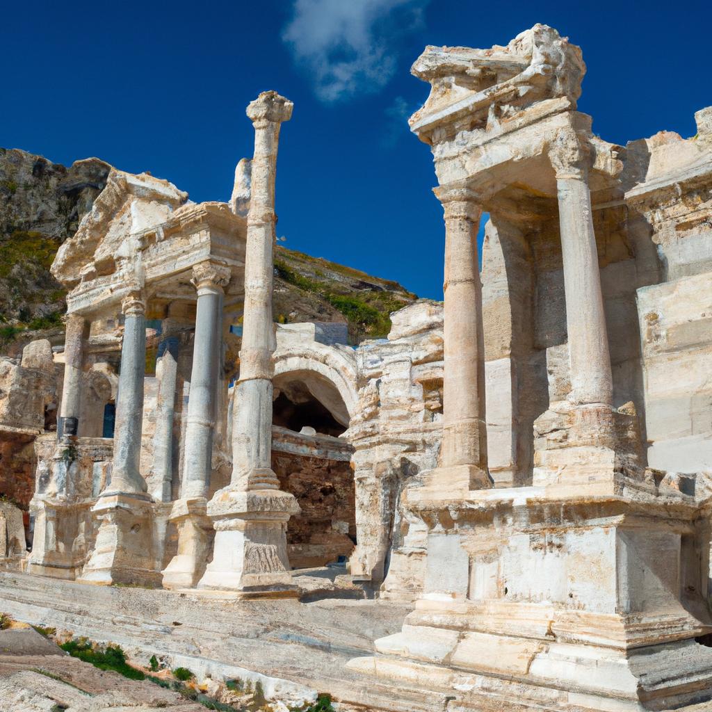 Las Excavaciones En El Sitio De Sagalassos En Turquía Han Revelado Una Ciudad Romana Bien Preservada Con Una Impresionante Arquitectura Y Escultura.