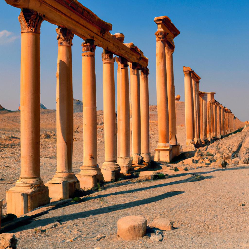 Las Excavaciones En La Ciudad De Palmyra En Siria Han Revelado La Riqueza Cultural Y Arquitectónica De La Antigua Civilización Romana De Oriente Medio.