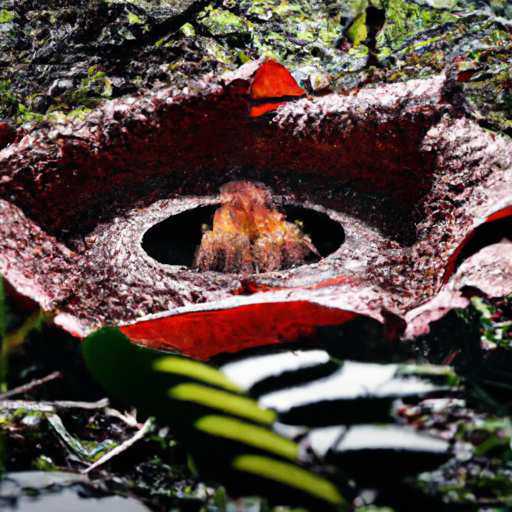 Las Flores De La Planta Rafflesia Arnoldii Pueden Llegar A Medir Más De 1 Metro De Diámetro, Convirtiéndolas En Las Flores Más Grandes Del Mundo.