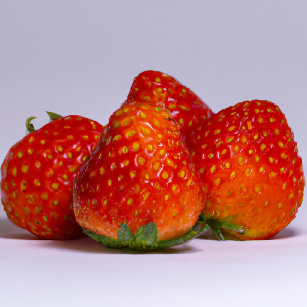 Las Fresas Son Bajas En Calorías Y Altas En Vitamina C Y Fibra.