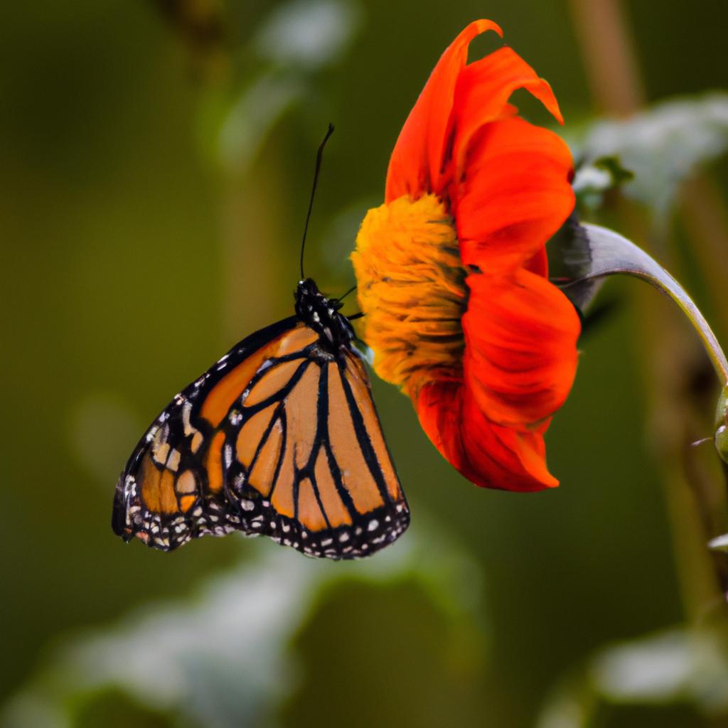 Las Mariposas Migratorias Realizan Una Migración Anual Que Puede Abarcar Hasta 4,000 Kilómetros.