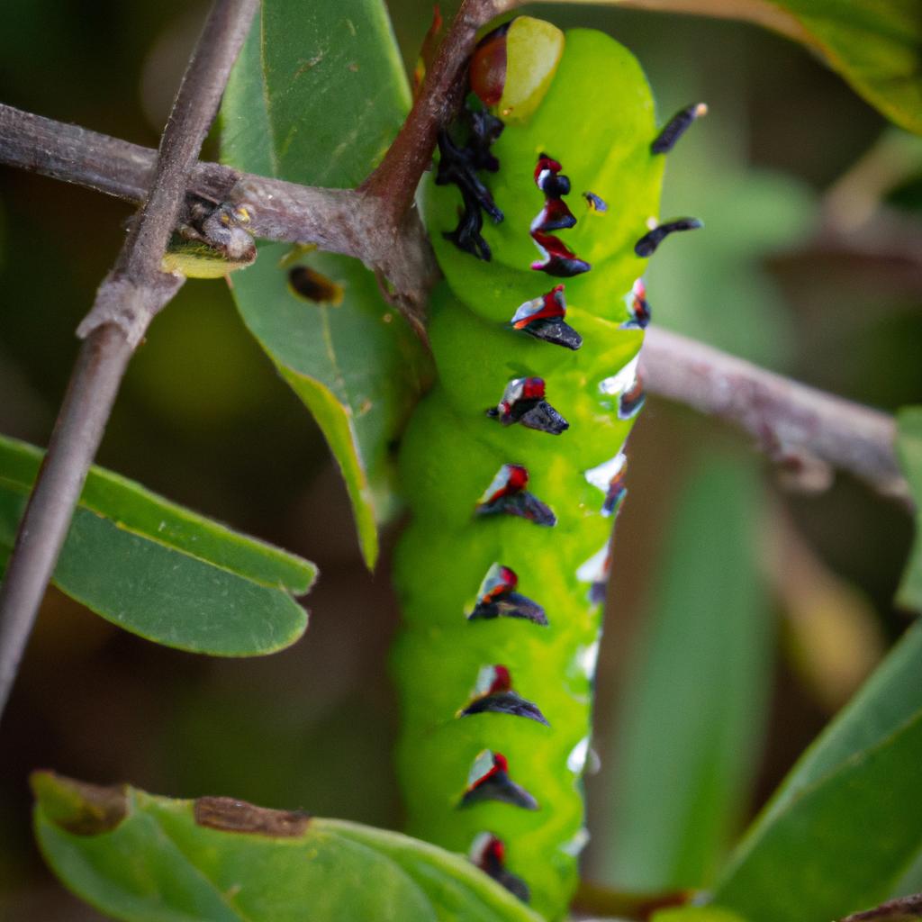 Las Orugas De Mariposa Tienen Hasta 4,000 Músculos En Su Cuerpo.