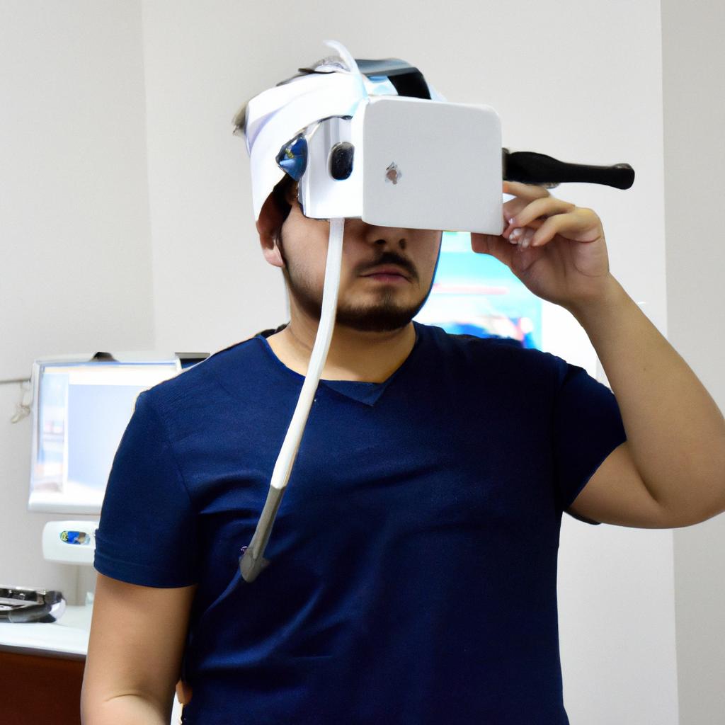 Los Dispositivos De Realidad Virtual Se Están Utilizando En El Campo De La Medicina Para Simular Procedimientos Quirúrgicos Y Entrenar A Los Profesionales De La Salud.