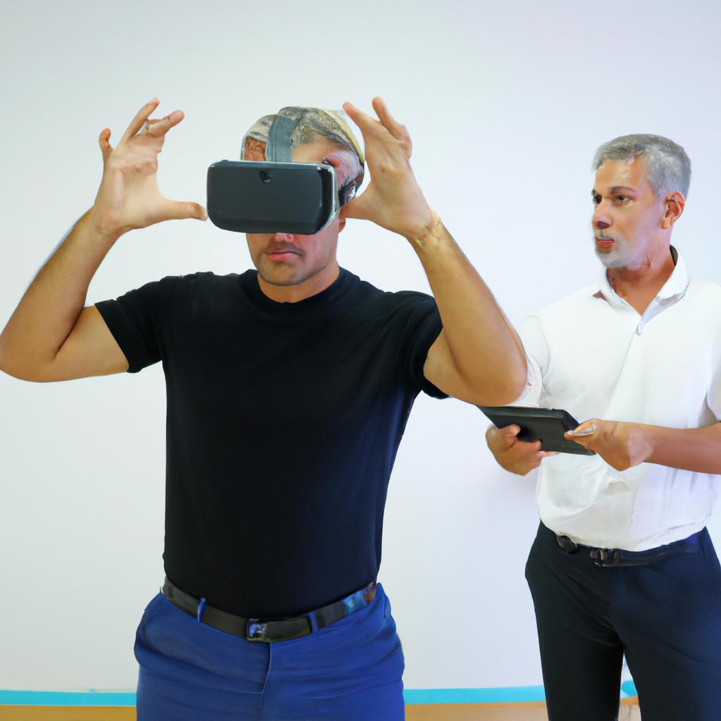 Los Dispositivos De Realidad Virtual Se Utilizan En Aplicaciones De Rehabilitación Para Ayudar A Los Pacientes A Recuperar Habilidades Motoras Y Cognitivas.