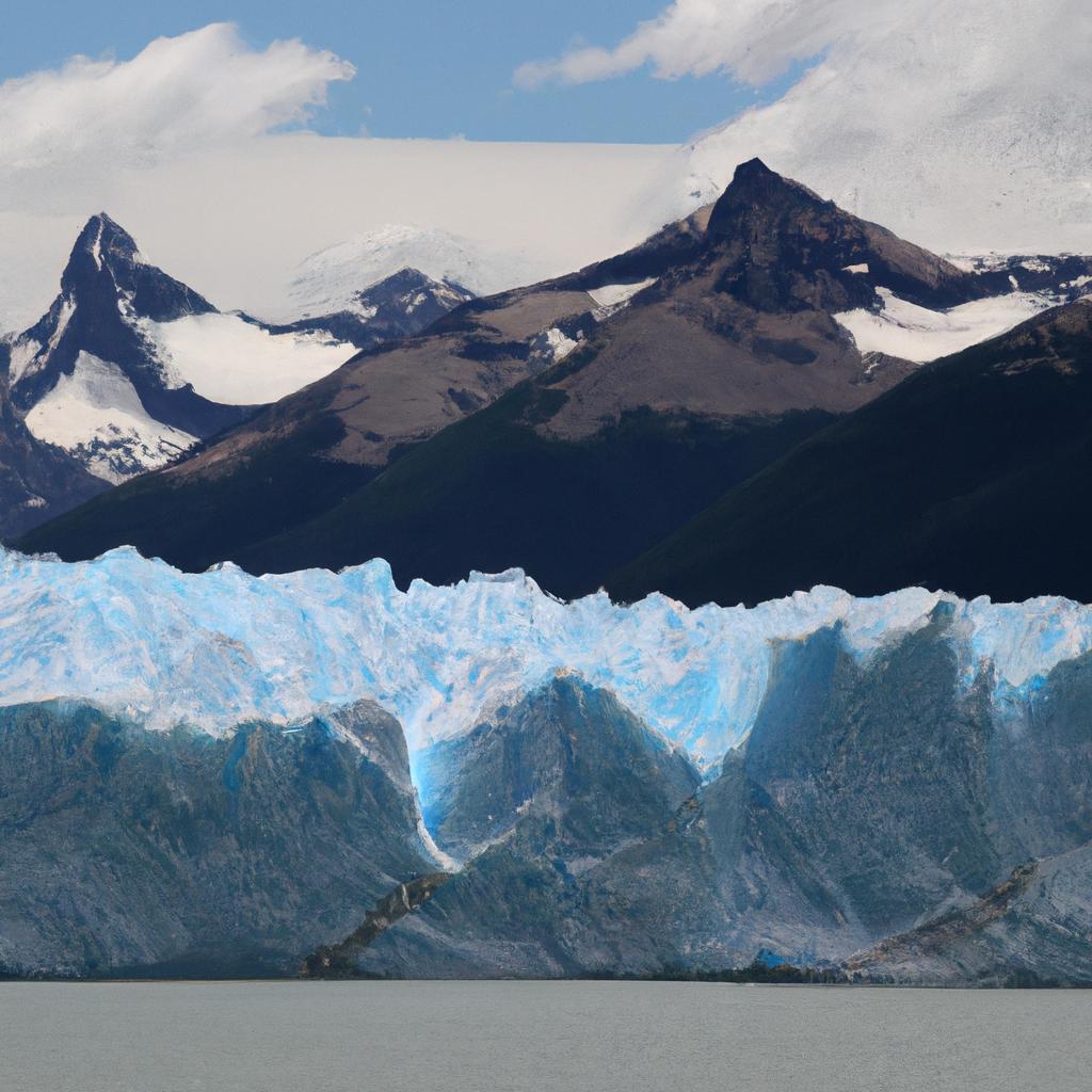 Los Glaciares Son Enormes Masas De Hielo Que Se Forman En Las Regiones Polares Y En Las Montañas. A Medida Que Se Deslizan, Erosionan El Paisaje Y Crean Valles En Forma De U.