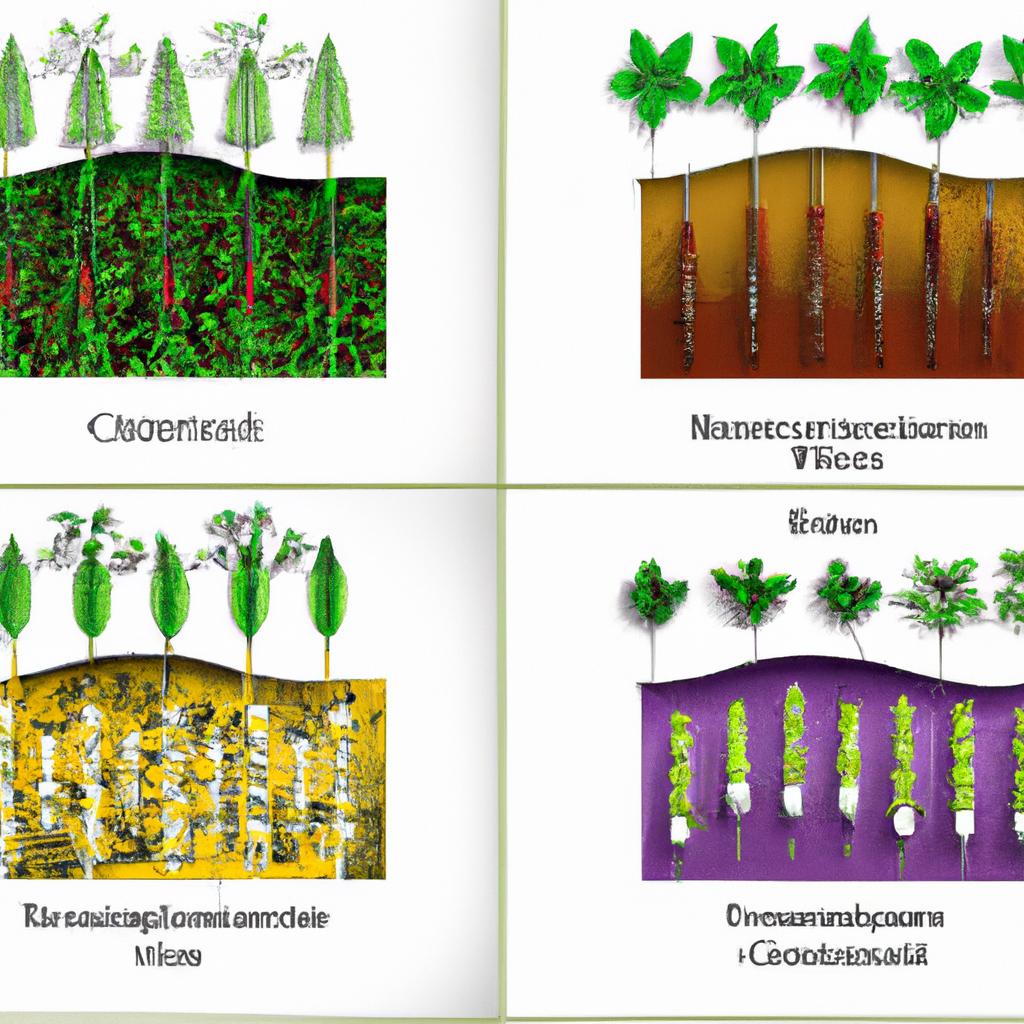 Los Mapas De La Vegetación Muestran La Distribución De Diferentes Tipos De Vegetación.