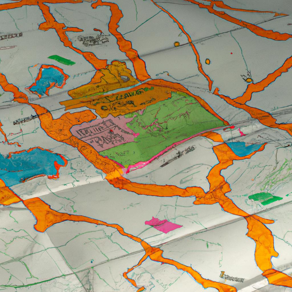 Los Mapas De Los Sitios De Campismo Son útiles Para Los Campistas.