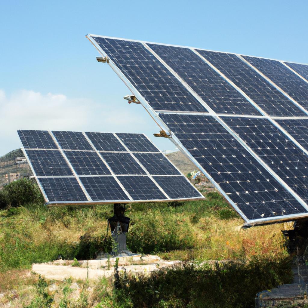 Los Paneles Solares Convierten La Luz Solar En Electricidad Y Son Una Fuente De Energía Renovable.