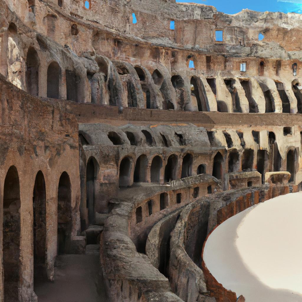 Los Romanos Construyeron Impresionantes Anfiteatros, Como El Coliseo, Donde Se Llevaban A Cabo Espectáculos Públicos Y Juegos De Gladiadores.