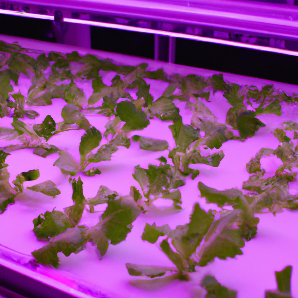 Los Sistemas De Agricultura De Cultivo En Capas Utilizan Estanterías Con Iluminación LED Para Cultivar Plantas En Varias Capas, Maximizando El Espacio Y Reduciendo El Consumo De Agua.